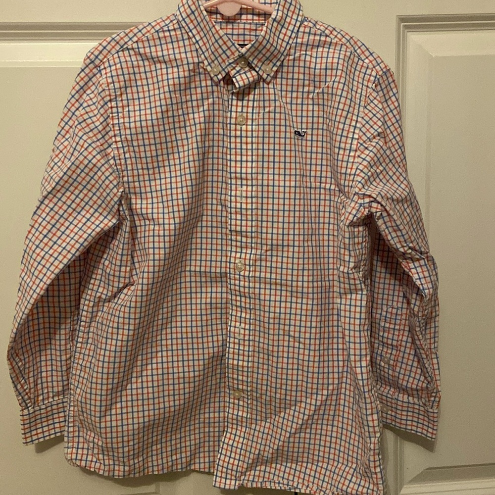 Vineyard vines size 7, pink and blue